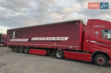 Тентованный борт (штора) - полуприцеп Krone SD 2014 в Хусте