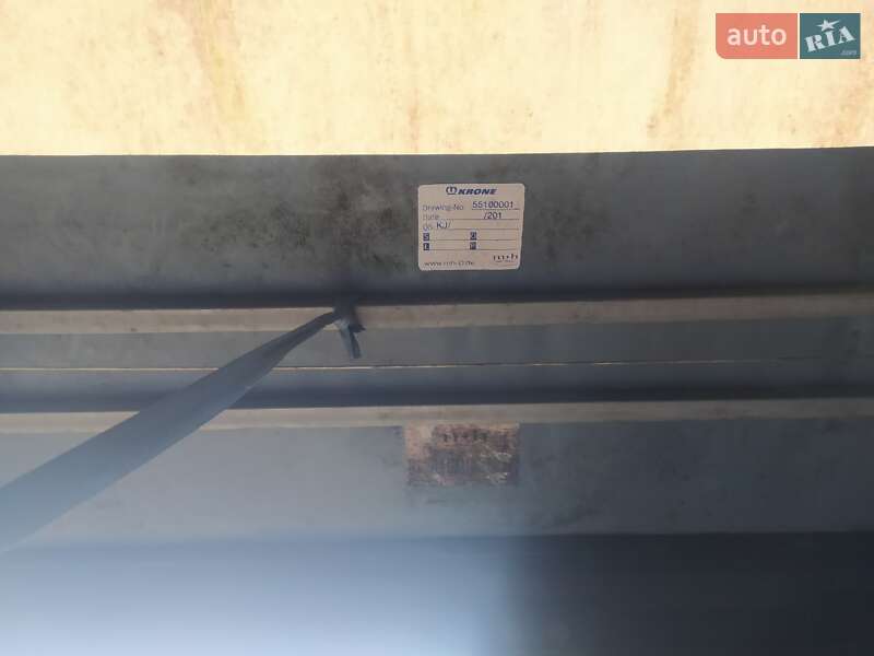 Тентованный борт (штора) - полуприцеп Krone SD 2014 в Олевске фото 28 Тентованный борт (штора) - полуприцеп Krone SD 2014 в Олевске