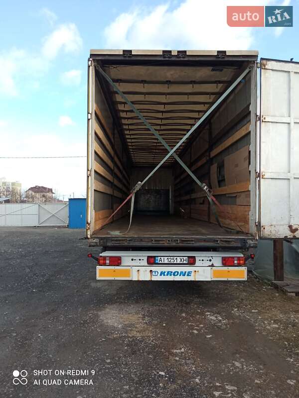 Тентованный борт (штора) - полуприцеп Krone SD 2007 в Киеве