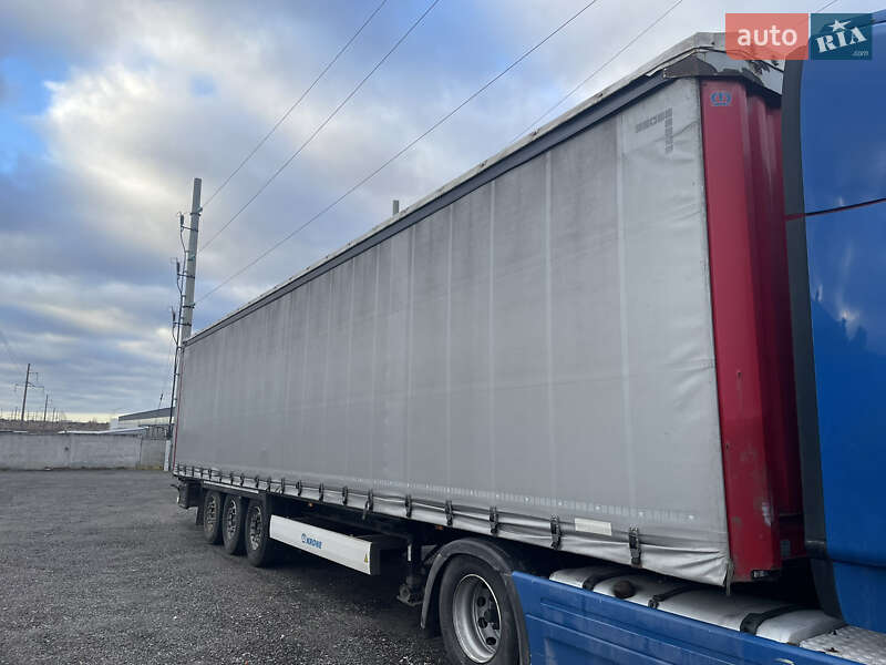 Тентований борт (штора) - напівпричіп Krone SD 2014 в Києві