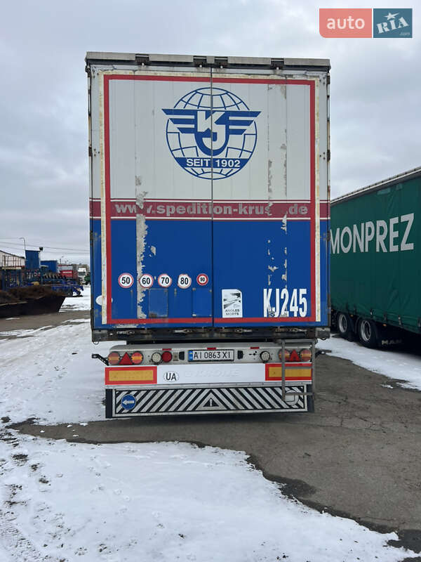 Тентований борт (штора) - напівпричіп Krone SD 2010 в Білій Церкві фото 4 Тентований борт (штора) - напівпричіп Krone SD 2010 в Білій Церкві