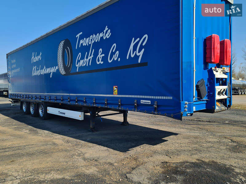 Тентованный борт (штора) - полуприцеп Krone SD 2015 в Долине