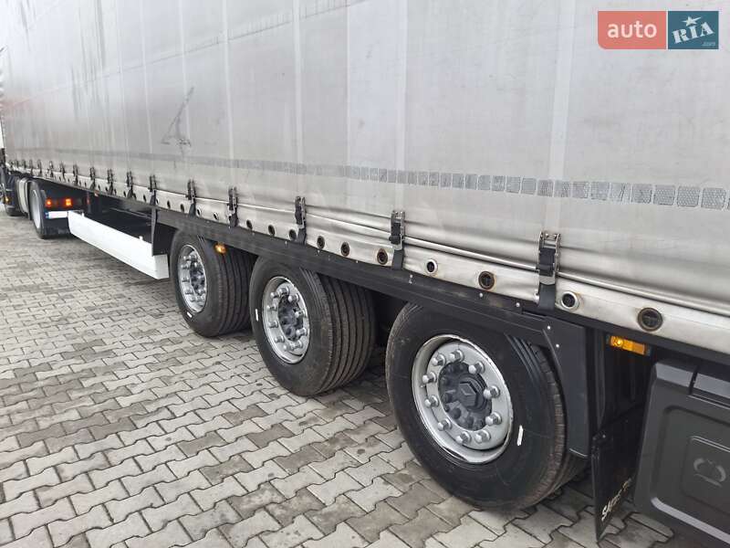 Тентований борт (штора) - напівпричіп Krone SD 2012 в Львові