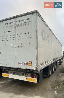 Тентованный борт (штора) - полуприцеп Krone SD 2007 в Ровно