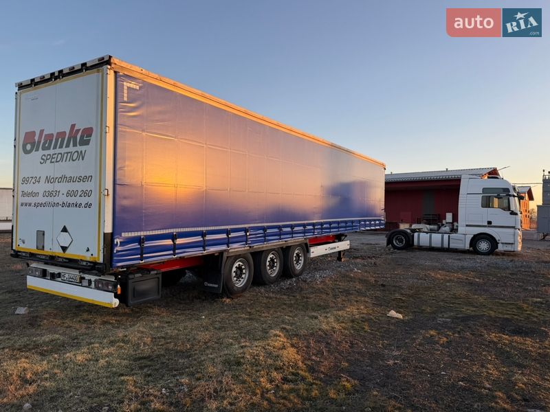 Тентованный борт (штора) - полуприцеп Krone SD 2013 в Днепре