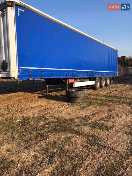 Тентований борт (штора) - прицеп Krone SD 2008 в Самборі