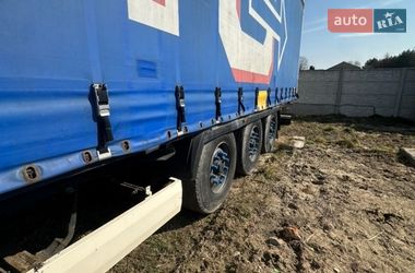 Тентованный борт (штора) - полуприцеп Krone SD 2008 в Каменке-Бугской