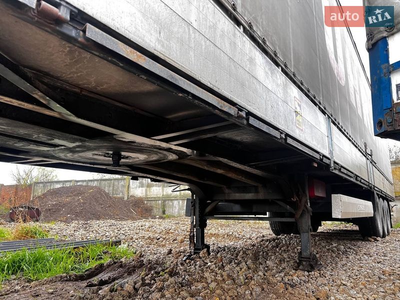 Тентованный борт (штора) - полуприцеп Krone SD 2007 в Ровно