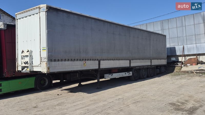 Тентований борт (штора) - напівпричіп Krone SDC 2017 в Рівному