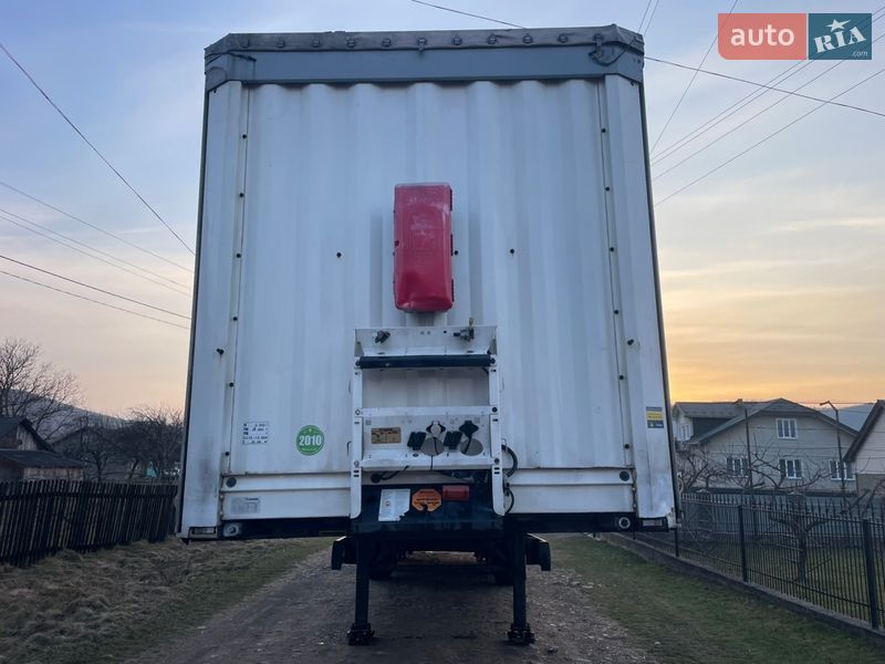 Тентований борт (штора) - напівпричіп Krone SDF 2010 в Долині фото 2 Тентований борт (штора) - напівпричіп Krone SDF 2010 в Долині