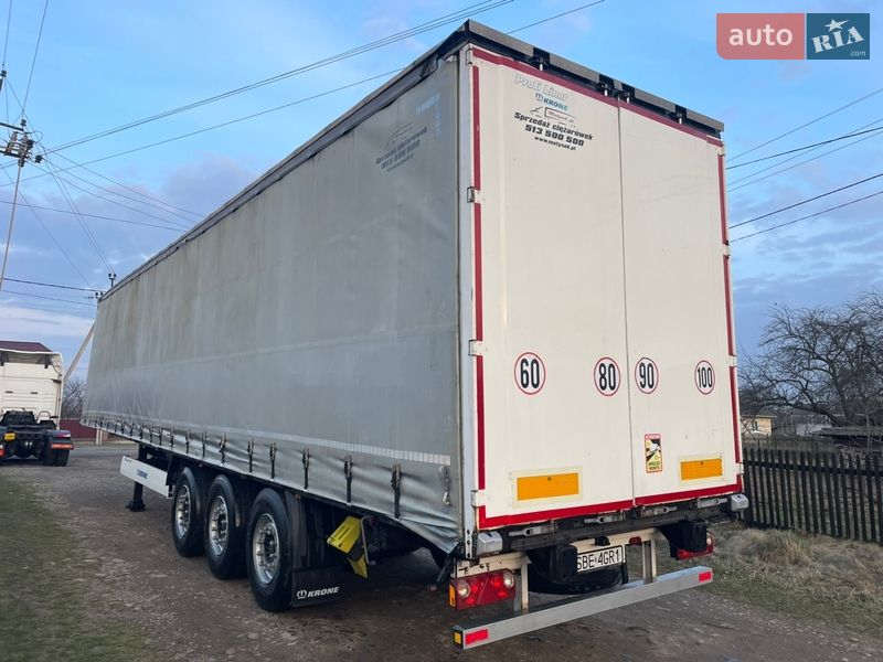 Тентований борт (штора) - напівпричіп Krone SDF 2010 в Долині фото 4 Тентований борт (штора) - напівпричіп Krone SDF 2010 в Долині