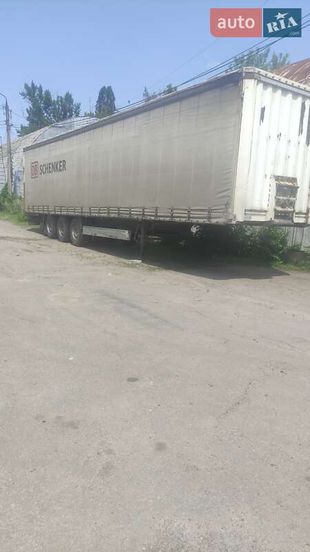 Тентований борт (штора) - напівпричіп Krone SDP 24 2004 в Харкові