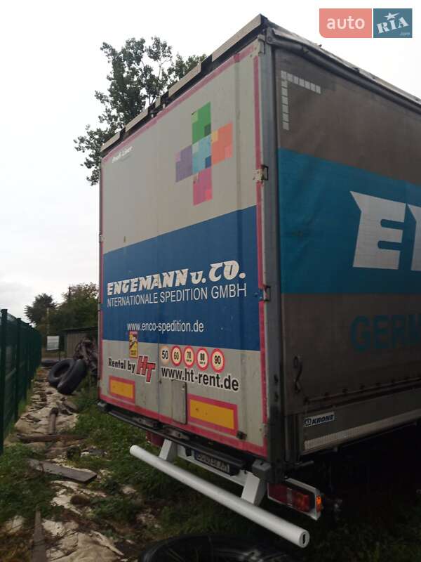 Бортовий напівпричіп Krone SDP 24 2011 в Дрогобичі