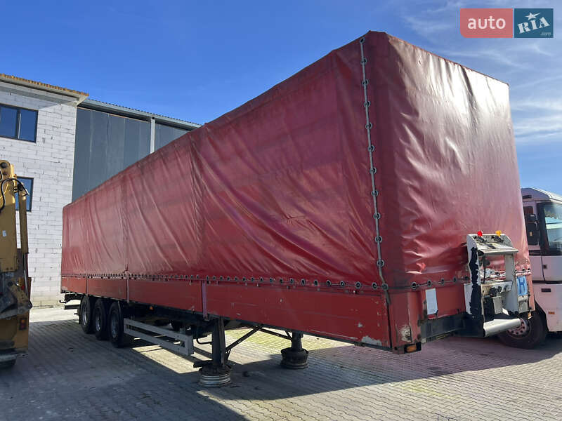Тентованный борт (штора) - полуприцеп Krone SDP 24 1997 в Львове