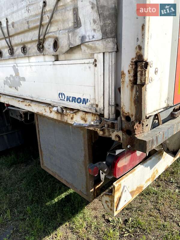 Тентованный борт (штора) - полуприцеп Krone SDP 27 2005 в Шполе фото 5 Тентованный борт (штора) - полуприцеп Krone SDP 27 2005 в Шполе
