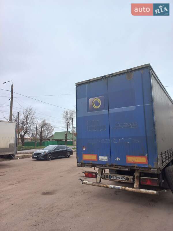 Тентованный борт (штора) - полуприцеп Krone SDP 27 2007 в Кривом Роге