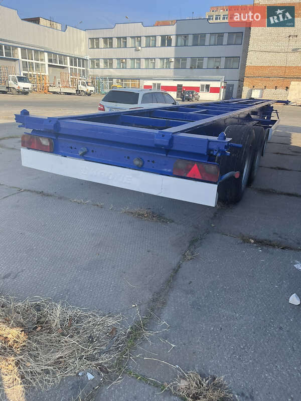 Контейнеровоз полуприцеп Krone SDP 27 2004 в Черноморске фото 4 Контейнеровоз полуприцеп Krone SDP 27 2004 в Черноморске