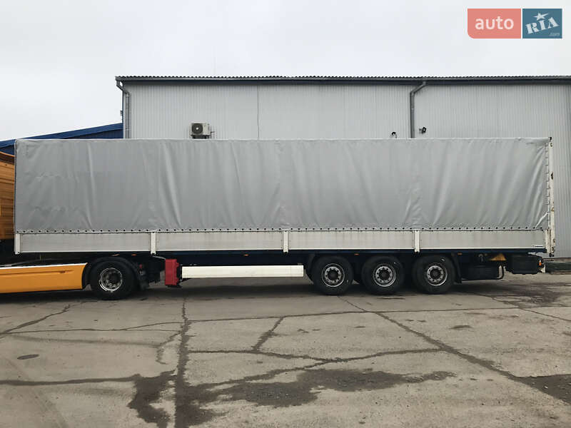 Тентованный борт (штора) - полуприцеп Krone SDP 27 2007 в Ровно фото Тентованный борт (штора) - полуприцеп Krone SDP 27 2007 в Ровно