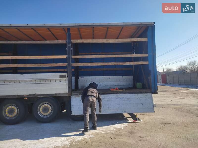 Тентованный борт (штора) - полуприцеп Krone SDP 27 2000 в Киеве