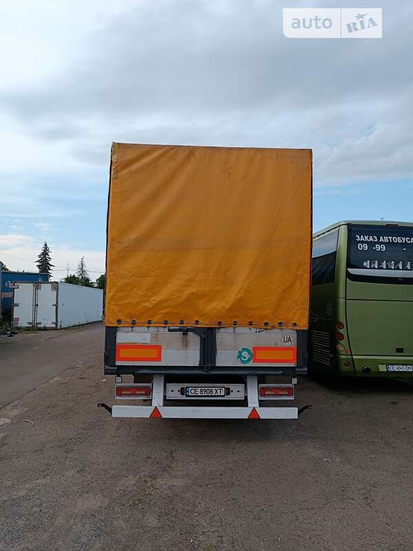 Тентований борт (штора) - напівпричіп Krone SDP 27 2002 в Кіцмані