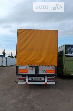 Тентованный борт (штора) - полуприцеп Krone SDP 27 2002 в 