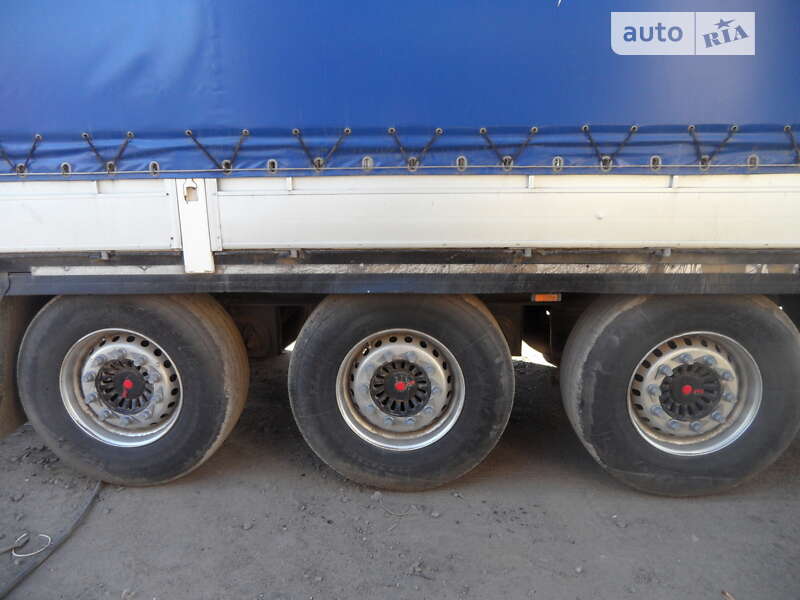 Тентованный борт (штора) - полуприцеп Krone SDP 27 2005 в Одессе
