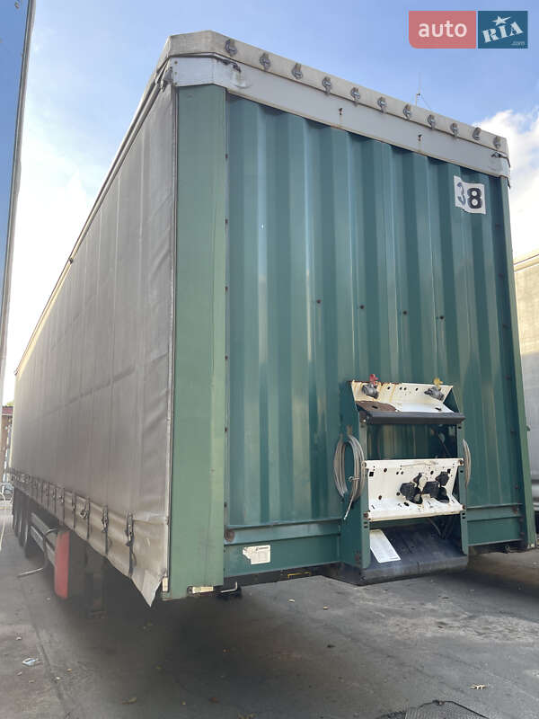 Тентованный борт (штора) - полуприцеп Krone SDP 27 2007 в Березному