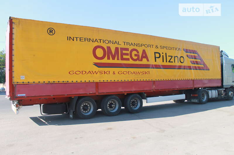 Тентований борт (штора) - напівпричіп Krone SDP 27 2006 в Житомирі