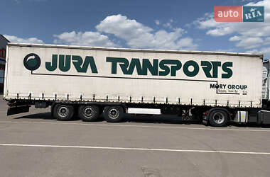 Тентованный борт (штора) - полуприцеп Krone SDP 27 2007 в 