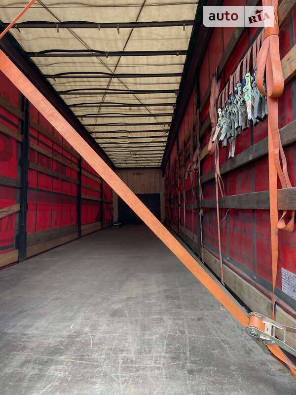 Тентованный борт (штора) - полуприцеп Krone SDP 27 2012 в Одессе