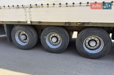 Тентованный борт (штора) - полуприцеп Krone SDP 27 2001 в 