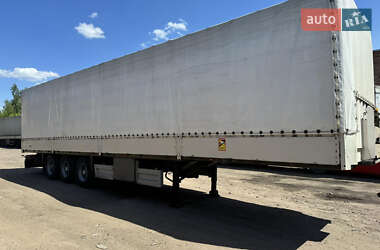 Тентованный борт (штора) - полуприцеп Krone SDP 27 2001 в 