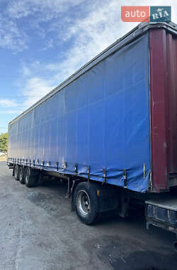 Тентованный борт (штора) - полуприцеп Krone SDP 27 2006 в 