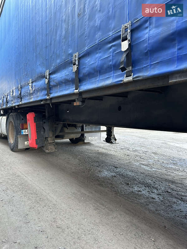 Тентованный борт (штора) - полуприцеп Krone SDP 27 2006 в Черкассах