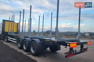 Лісовоз / Сортиментовоз - напівпричіп Krone SDP 27 1998 в 
