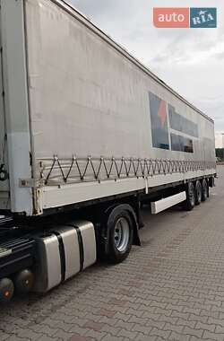 Тентованный борт (штора) - полуприцеп Krone SDP 27 2008 в 