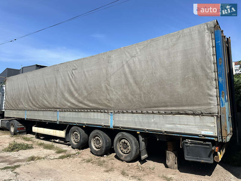 Тентованный борт (штора) - полуприцеп Krone SDP 27 2004 в Чернигове