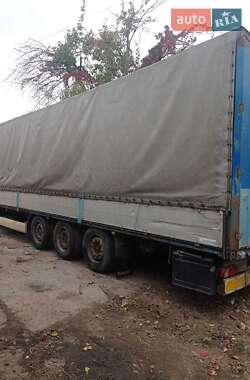 Тентований борт (штора) - напівпричіп Krone SDP 27 2004 в 