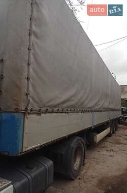 Тентований борт (штора) - напівпричіп Krone SDP 27 2004 в 