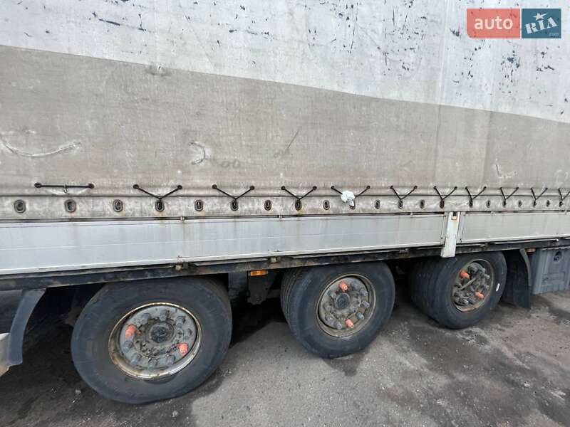 Тентованный борт (штора) - полуприцеп Krone SDP 27 2006 в Ковеле