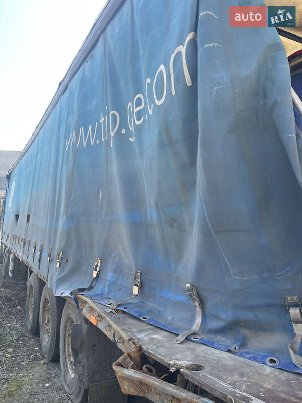 Тентованный борт (штора) - полуприцеп Krone SDP 27 2000 в Киеве