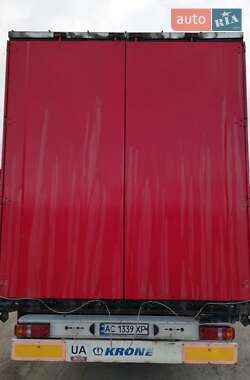 Тентованный борт (штора) - полуприцеп Krone SDP 27 2007 в 
