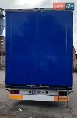 Тентованный борт (штора) - полуприцеп Krone SDP 27 2007 в 