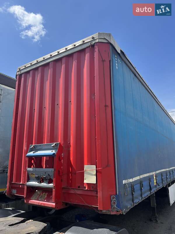 Тентованный борт (штора) - полуприцеп Krone SDP 27 2005 в 