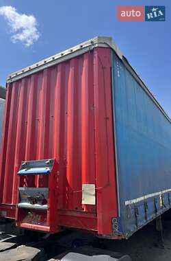 Тентованный борт (штора) - полуприцеп Krone SDP 27 2005 в 