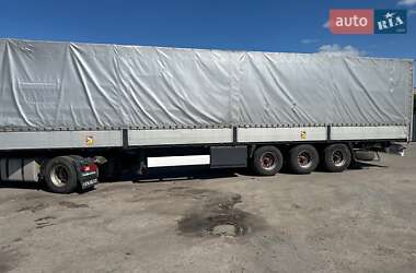 Тентованный борт (штора) - полуприцеп Krone SDP 27 2007 в 