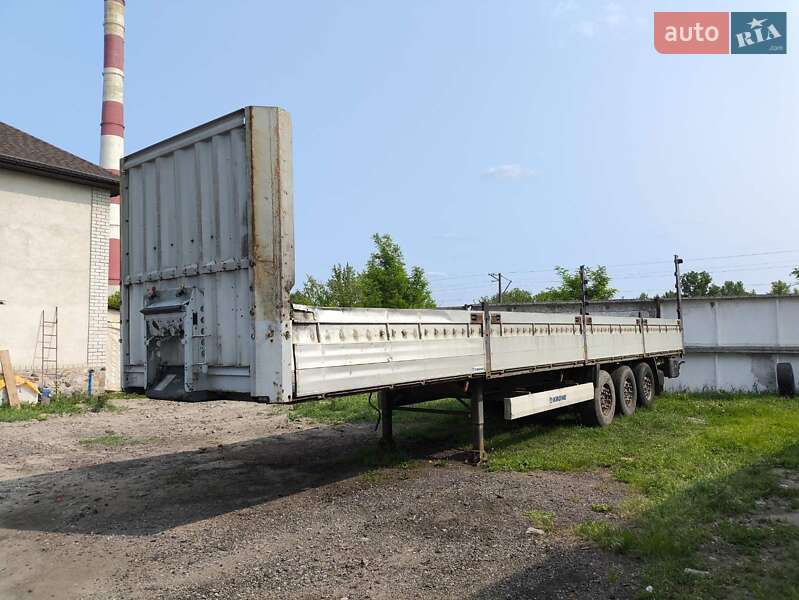 Бортовий напівпричіп Krone SDP 27 2008 в Харкові