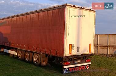 Тентованный борт (штора) - полуприцеп Krone SDP 27 2005 в 