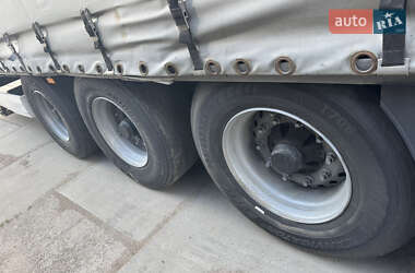 Тентованный борт (штора) - полуприцеп Krone SDP 27 2007 в 