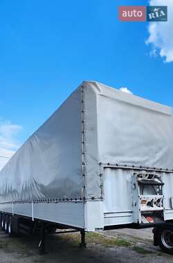 Тентованный борт (штора) - полуприцеп Krone SDP 27 2007 в 